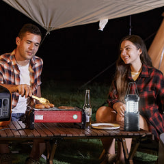 LED Camping Lanterns Collapsible Battery Powered Flashlights Set of 4