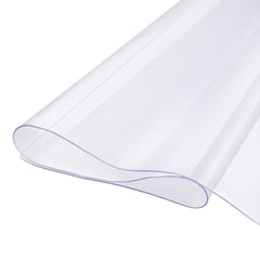 Plastic Table Cover, 40 x 60 Inch 2.0 mm Thick Clear Table Protector, Rectangle PVC Desk Mat, Waterproof & Easy Cleaning Desk Pad Tablecloth, for Office Dresser Dining Room Table Night Stand