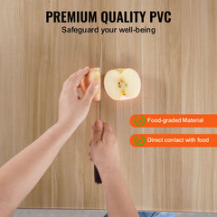 Plastic Table Cover, 42 x 60 Inch 1.5 mm Thick Frosted Table Protector, Rectangle PVC Desk Mat, Waterproof & Easy Cleaning Desk Pad Tablecloth, for Office Dresser Dining Room Table Night Stand