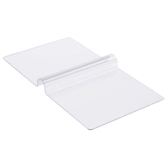 Plastic Table Cover, 42 x 72 Inch 2.0 mm Thick Clear Table Protector, Rectangle PVC Desk Mat, Waterproof & Easy Cleaning Desk Pad Tablecloth, for Office Dresser Dining Room Table Night Stand