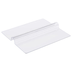 Plastic Table Cover, 48 x 48 Inch 1.5 mm Thick Clear Table Protector, Square PVC Desk Mat, Waterproof & Easy Cleaning Desk Pad Tablecloth, for Office Dresser Dining Room Table Night Stand