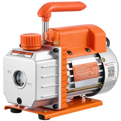 18.93 L Vacuum Chamber with Pump, 3.5 CFM 99 L/min, Single Stage Vacuum Pump, Stainless Steel Degassing Chamber Kit, Tempered Glass Lid, 1.5 m Hose, for Stabilizing Wood Degassing Silicone Resin
