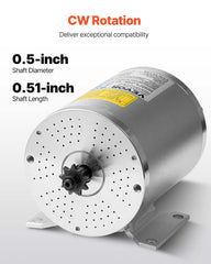 3000W Electric Brushless DC Motor, 72V 4900rpm Go Kart Electric Motor, Electric Dirt Bike Motor Engine for E-Bike Motorcycle Scooter DIY