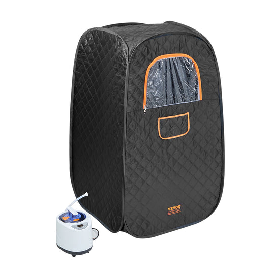 1000W Personal Steam Sauna Tent Loss Weight Detox Therapy Spa Compact, 800 x 800 x 1330 mm