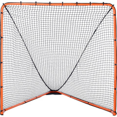 Lacrosse Goal, 1.8mx1.8m Lacrosse Net, Folding Portable Backyard Lacrosse Training Equipment, Steel Frame Training Net, Quick & Easy Setup Lacrosse Goal, Perfect for Youth Adult Training, Orange