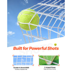 Lacrosse Goal, 6' x 6' Lacrosse Net, Steel Frame Backyard Lacrosse Training Equipment, Portable Lacrosse Goal with Carry Bag, Quick & Easy Setup, Perfect for Youth Adult Training, Orange