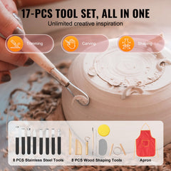 Pottery Wheel, 10 inch Pottery Forming Machine, 350W Electric Wheel for Pottery with Foot Pedal and LCD Touch Screen, Direct Drive Ceramic Wheel with 3 Support Legs for DIY Art Craft, Pink