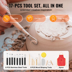 Pottery Wheel, 10 inch Pottery Forming Machine, 350W Electric Wheel for Pottery with Foot Pedal and LCD Touch Screen, Direct Drive Ceramic Wheel with Shaping Tools for DIY Art Craft, White