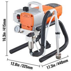 High Pressure Airless Wall Paint Spray Gun Sprayer 600W Machine Spraying
