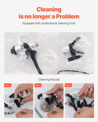 Stand Airless Paint Sprayer, 950W 3000PSI High Efficiency Electric Airless Sprayer With Cart, Fine And Even Painting Effect, Paint Sprayers for Home Interior and Exterior Furniture and Fences