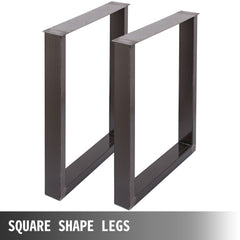 72 x 60 cm Dining Table Legs Office Table Legs Set of 2 Steel Table Legs Computer Desk Legs Steel Bench Legs Country Style Table Legs DIY Furniture Legs