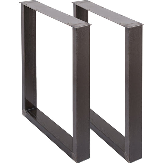 72 x 60 cm Dining Table Legs Office Table Legs Set of 2 Steel Table Legs Computer Desk Legs Steel Bench Legs Country Style Table Legs DIY Furniture Legs