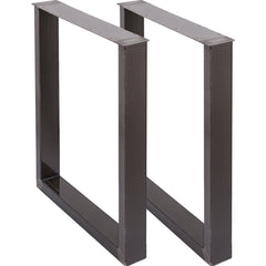 72 x 60 cm Dining Table Legs Office Table Legs Set of 2 Steel Table Legs Computer Desk Legs Steel Bench Legs Country Style Table Legs DIY Furniture Legs