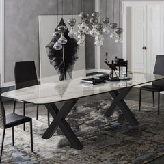 Metal Table Legs 28.4 x 29.9 Inch Black Table Legs Premium steel table legs with X-frame style Steel Bench Legs Country Style Table Legs Furniture Leg Perfect for Coffee Store Home Office Bar