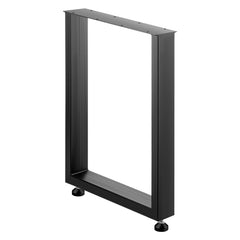 Black Table Legs Frame Metal Dining Table Desk 600X720MM