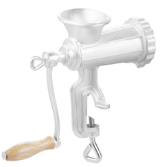 Manual Meat Grinder Heavy Duty Cast Iron Meat Grinder & Steel Table Clamp