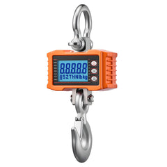 Digital Crane Scale, 4400 lbs/2000 kg Max Capacity, Heavy Duty Industrial Hanging Scale with Cast Aluminum Case & LCD Display, 500 g Division & 3 Unit Switch, Remote Control for Garage Factory