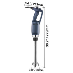 Commercial Immersion Blender 350W Heavy Duty Hand Mixer for Soup Sauces