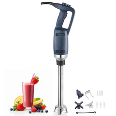 Commercial Immersion Blender 350W Heavy Duty Hand Mixer for Soup Sauces