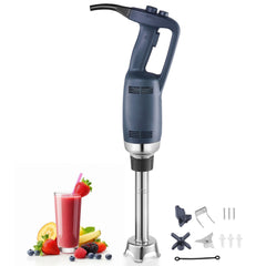 Commercial Immersion Blender 350W Heavy Duty Hand Mixer for Soup Sauces