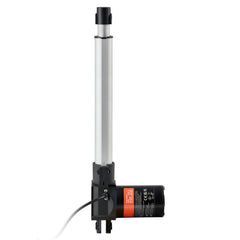 Linear Actuator 12V, 10 Inch Heavy Duty 1320lbs/6000N Linear Actuator, 0.19"/s Linear Motion Actuator with Mounting Bracket & IP44 Protection for Electric Door Industrial Machinery Vessels Cargo