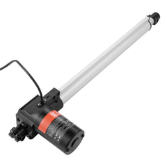 Linear Actuator 12V, 16 Inch Heavy Duty 1320lbs/6000N Linear Actuator, 0.19"/s Linear Motion Actuator with Mounting Bracket & IP44 Protection for Electric Door Industrial Machinery Vessels Cargo