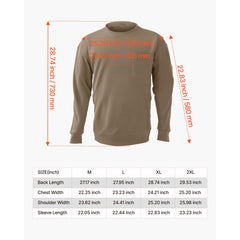 FR Shirts, Flame Resistant Long Sleeve Clothing Lightweight 7 oz Breathable Cotton, Men's Fire Retardant Work Shirt with Pre-shrink Treatment & Pocket, for Welders,Electricians,Gray XL