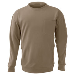 FR Shirts, Flame Resistant Long Sleeve Clothing Lightweight 7 oz Breathable Cotton, Men's Fire Retardant Work Shirt with Pre-shrink Treatment & Pocket, for Welders,Electricians,Gray XL
