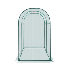 Crop Cage, 1.8 x 0.91 x 1.5 m Plant Protection Tent with Zippered Door, Wind-Resistant Tall Crop Cage, Easy to Install, Outdoor Raised Bed Cover with Frame, Plant Netting for Garden Patio Lawn