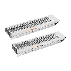 Steel Ramps, 1000 lbs, 2Pcs Heavy-duty Ramps with Wider Ramp Surface, Universal Stable Loading Ramp with Handles, Fit for ATV, UTV, Motorcycle, Electric Bicycle, etc.