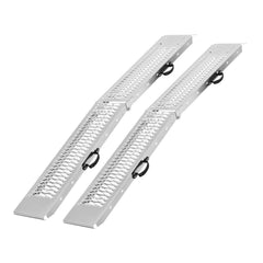 Steel Ramps, 1000 lbs, 2Pcs Heavy-duty Ramps with Wider Ramp Surface, Universal Stable Loading Ramp with Handles, Fit for ATV, UTV, Motorcycle, Electric Bicycle, etc.
