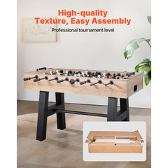 140 cm Foosball Soccer Game Table Standard Size Foosball Table for Home