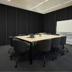 Acoustic Foam Panels 48 Pack 12 x 12 x 1 in Adhesive for Wall Ceiling