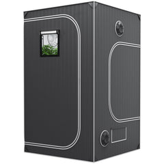 Grow Tent 48 x 48 x 80 in Indoor Growing Tent Hydroponic Window Door Tray