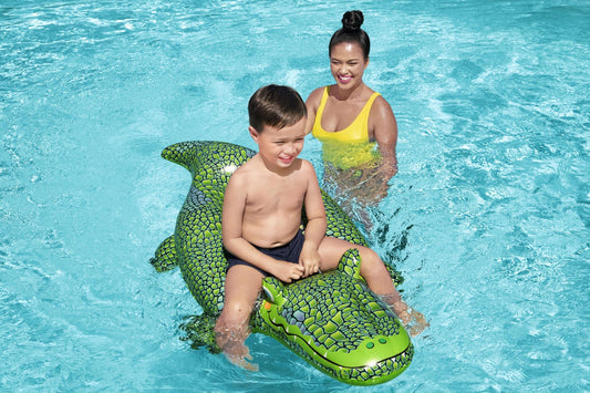 Bestway 1.52m x 71cm Buddy Crocodile Ride-On