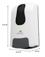 Manual Soap-Sanitiser Dispenser 1000ML - White