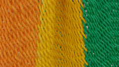 Mayan Legacy Extra Large Outdoor Cotton Mexican Hammock Chair in Rainbow Colour