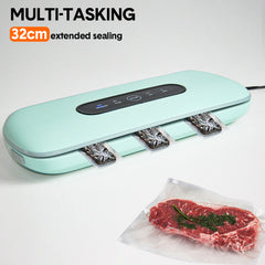 Smart Touch Vacuum Sealer with 40 Bags | -60kPa Suction Multi Function for Meat/Fish/Camping | Automatic Sealing BPA-Free ABS Anti-Leak Design