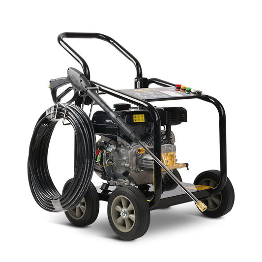 Giantz Petrol High Pressure Cleaner Washer 20M Hose Gurney
