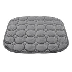 Giselle Weighted Lap Blanket 3.2KG Grey Crystal Velvet Quilted Glass Bead Fill for Sofa Office