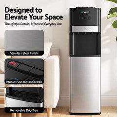 Devanti 3 Taps Hot and Cold Water Cooler Dispenser with Child Safety Lock