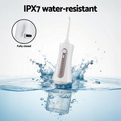 Devanti Cordless Water Flosser Dental Oral Irrigator White