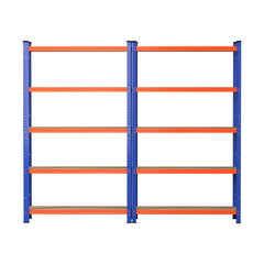 2 x 1.8M Giantz Garage Shelving Warehouse Rack