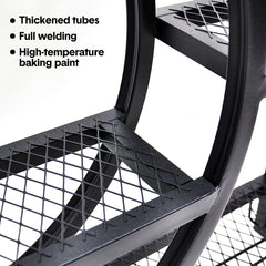 3-Tier Industrial Wall Mounted Wine Rack Metal Liquor Bottle Display Shelves with LED and Wine Glass Holder for Kitchen Dining Room Bar 100x15x80cm Black