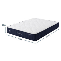 RoomSense Queen Firm Mattress 26cm Bundle with Storage Bed Frame