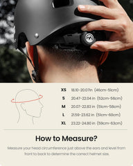 OutdoorMaster Skateboard Cycling Helmet - Two Removable Liners Ventilation Multi-Sport Scooter Roller Skate Inline Skating Rollerblading for  Adults-Black-Small