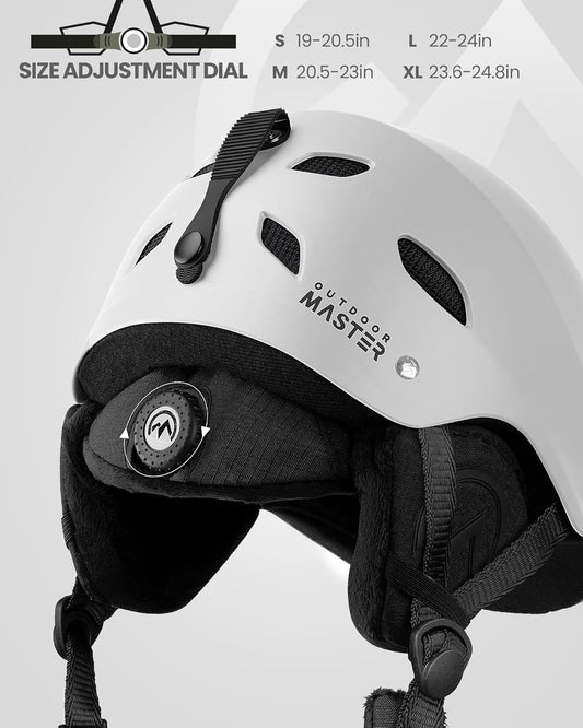 OutdoorMaster Youth & Kids Bike Helmet - Adjustable Multi-Sports Skateboard Helmet with Removable Liners for Balance Bike, Toddler Scooter, One Wheel Hoverboard-Blue-L