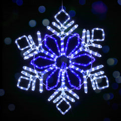 0.82M Christmas Lights 304 LED Snow Motif Light Decorations Jingle Jollys
