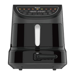 Tourua 8.5L Dual Zone Air Fryer with 12-Inch Pizza Tray 2-in-1 Digital Air Fryer Pizza Maker 10 Presets Smart Finish Viewing Window 2100W