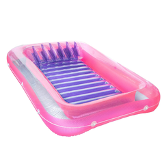 Sun Tan Tub Pool Inflatable Head Rest Pool Beach